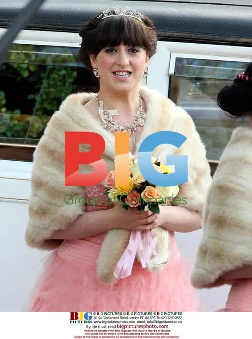 Eastenders cast at Ricky and Bianca's wedding