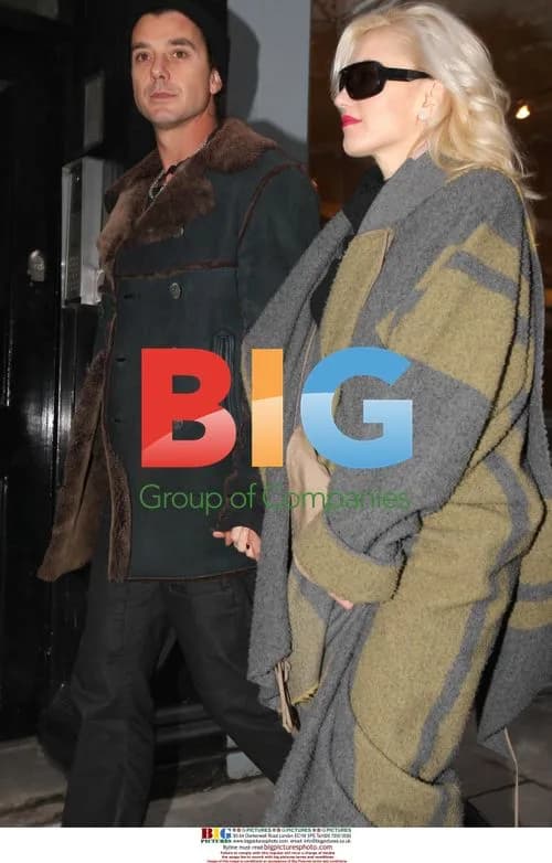 Gwen Stefani and Gavin Rossdale Shopping in London