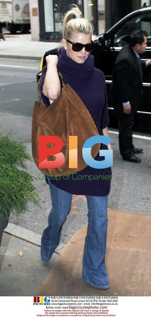 Jessica Simpson out in NYC