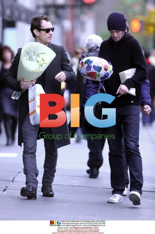 Jude Law Attends Jonny Lee Miller's Son's Birthday