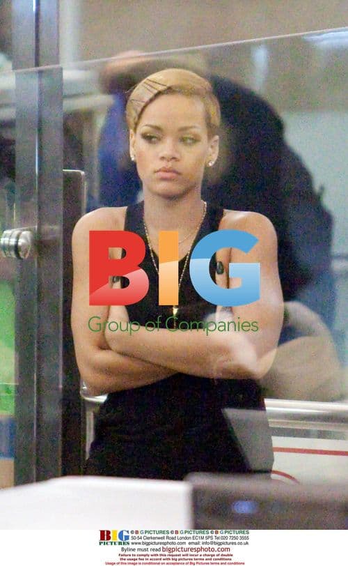 Rihanna Receives Body Search at LAX