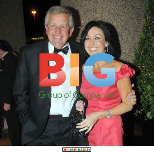 Colin Montgomerie and wife Gaynor Knowles in Glasgow