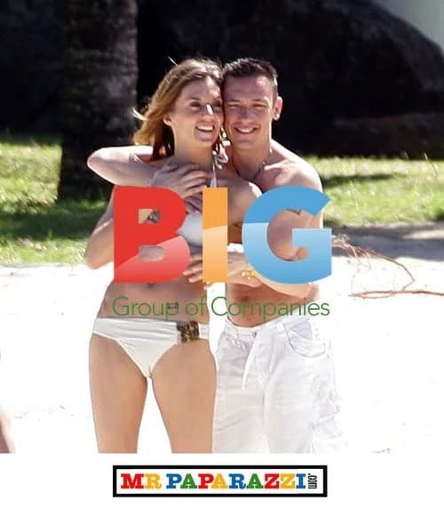 Frankie Dettori and Family on Holiday in Mauritius