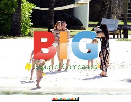 Frankie Dettori and Family in Mauritius