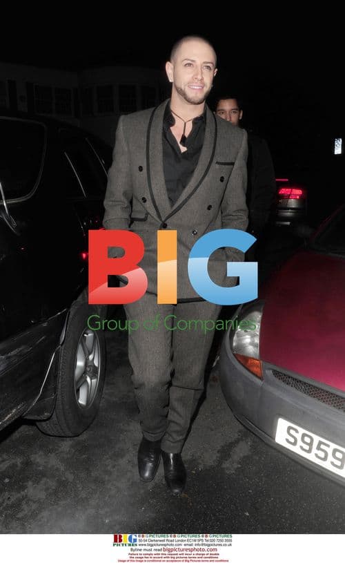 Brian Friedman attends Geri Halliwell's Christmas Party