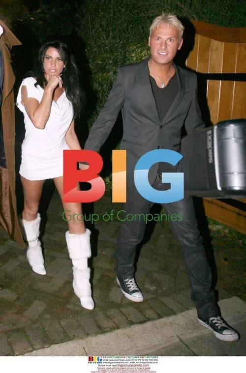 Katie Price and Phil Turner Leaving Hotel