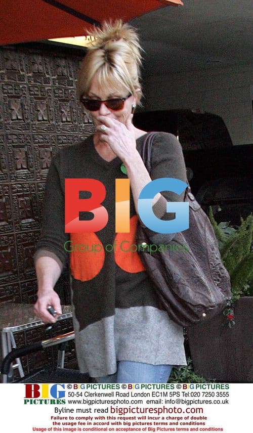 Melanie Griffith and daughter Stella Banderas stroll in LA