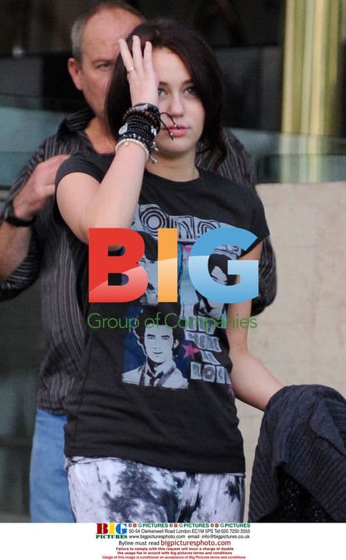 Miley Cyrus Spotted in Miami