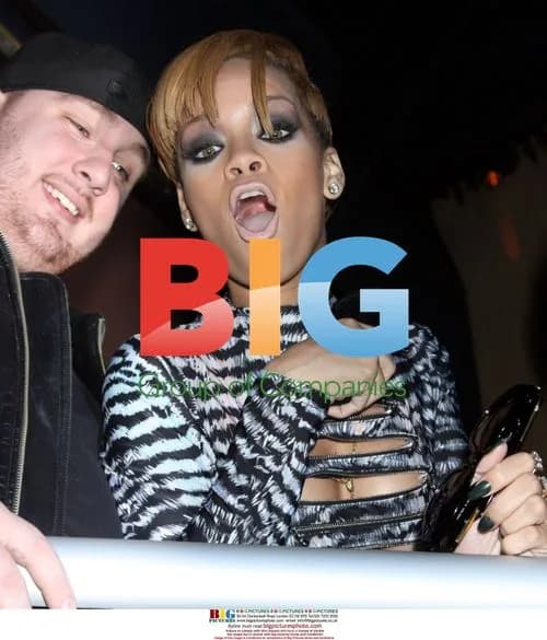 Rihanna at Rated R record release party