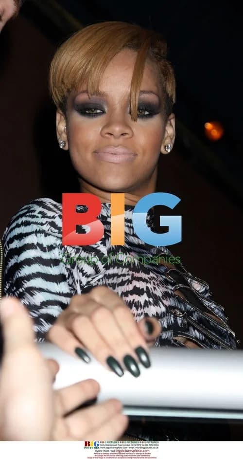 Rihanna at Rated R record release party