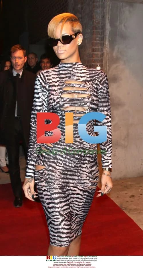 Rihanna at Rated R record release party in NYC