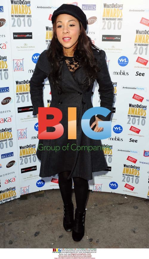 Kathryn Drysdale at WhatsOnStage awards