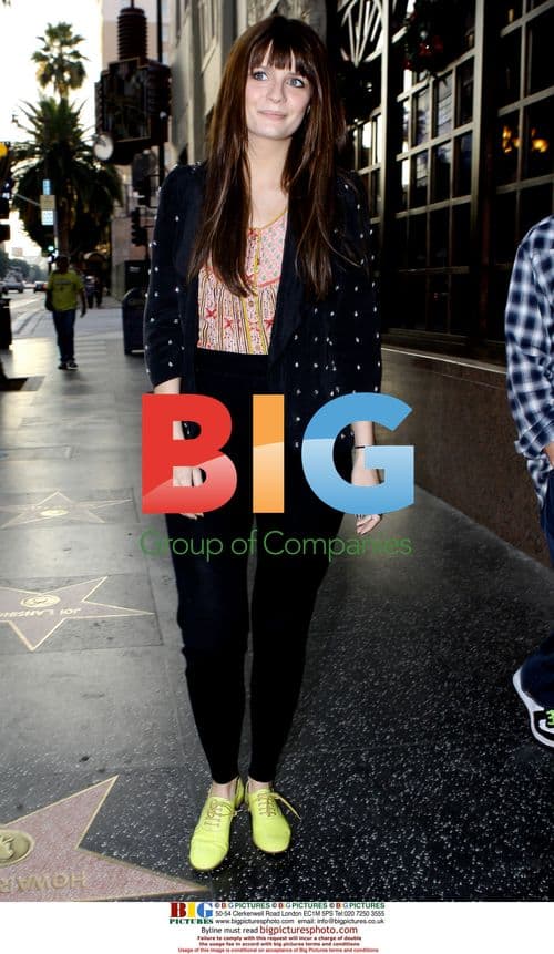 Mischa Barton visits Irish pub in Hollywood