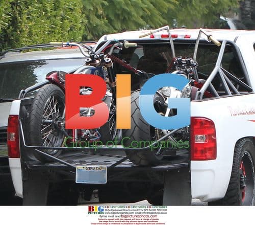 Brad Pitt Receives New Motorcycles