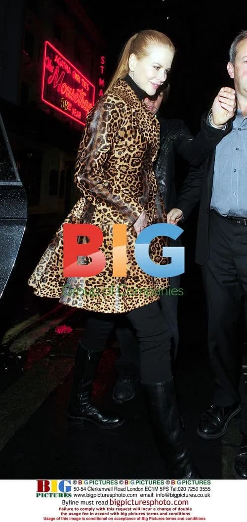 Nicole Kidman and Keith Urban in Soho, London