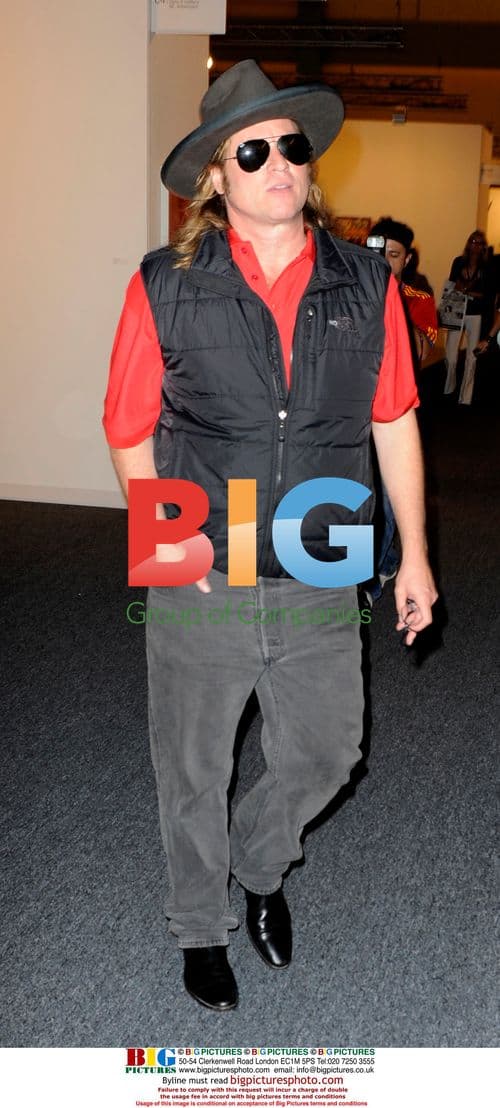 Val Kilmer at Art Basel 2009 in Miami