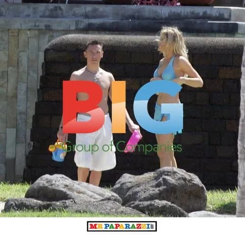 Frankie Dettori and family on photoshoot in Mauritius