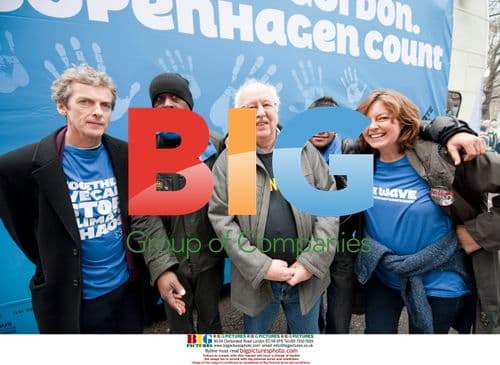 Celebrities march in The Wave climate protest