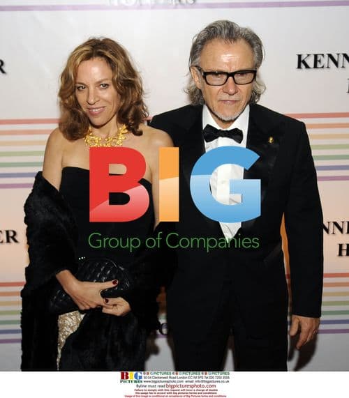 Harvey Keitel and Daphna Kastner at Kennedy Center Honors