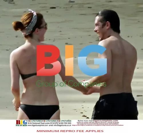 Mark Owen and Emma Ferguson on Honeymoon