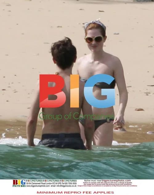 Mark Owen and Emma Ferguson on Honeymoon