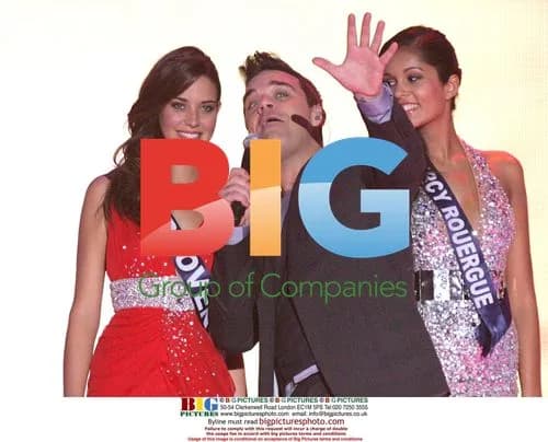 Robbie Williams at Miss France 2010