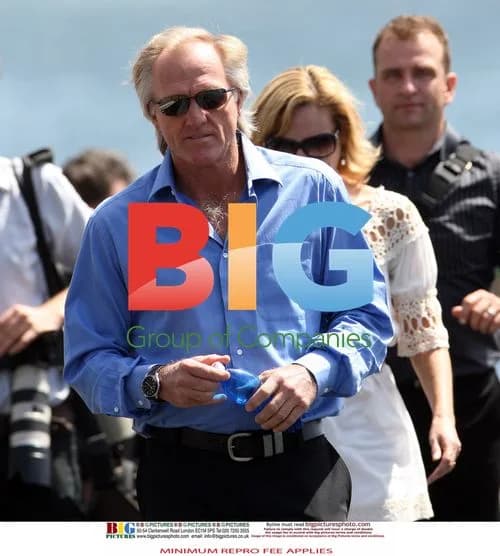 Greg Norman with Possible New Girlfriend