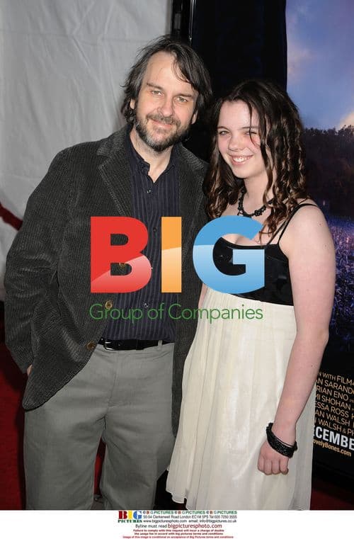Peter Jackson and Katie Jackson at "Lovely Bones" Premiere