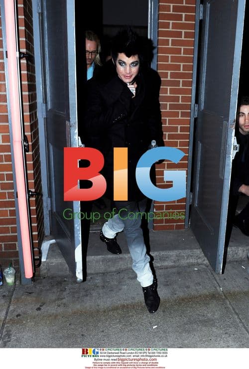 Adam Lambert seen in New York City