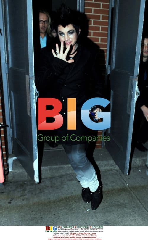 Adam Lambert Spotted in NYC