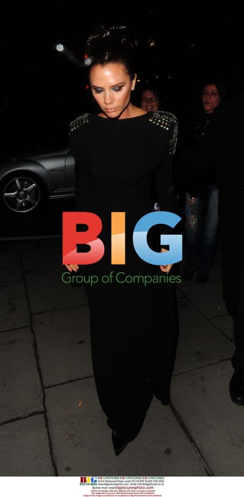 Victoria Beckham at British Fashion Awards 2009