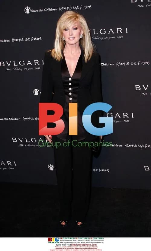 Morgan Fairchild Attends Bvlgari Charity Auction