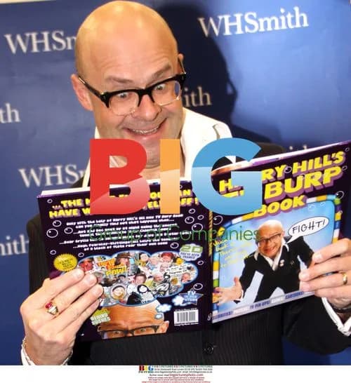 Comedian Harry Hill at Book Signing