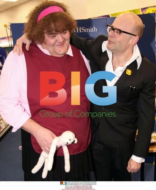 Comedian Harry Hill Book Signing