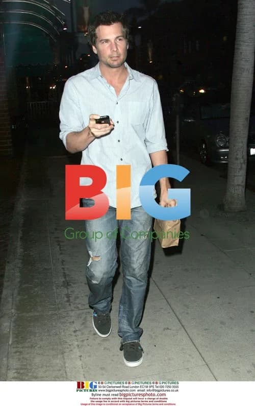 Len Wiseman out in Beverly Hills, CA