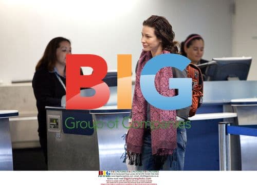 Evangeline Lilly at LAX Airport