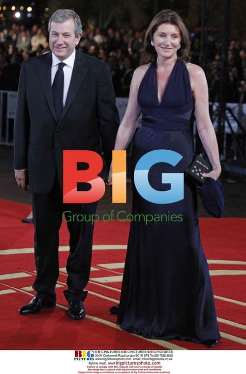 Cecilia Attias and husband arrive at Marrakech Film Festival