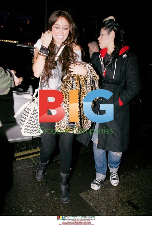Miley Cyrus Leaving Groucho in London
