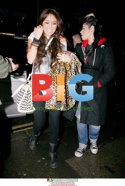 Miley Cyrus Leaving Groucho in London
