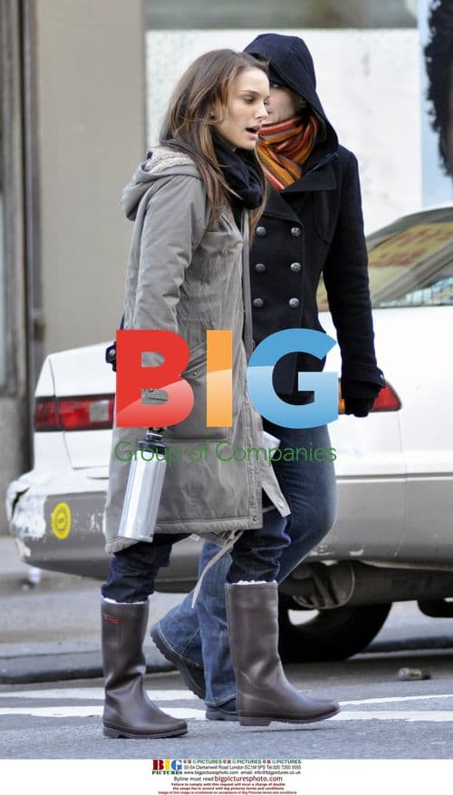 Natalie Portman on set of 'Black Swan'