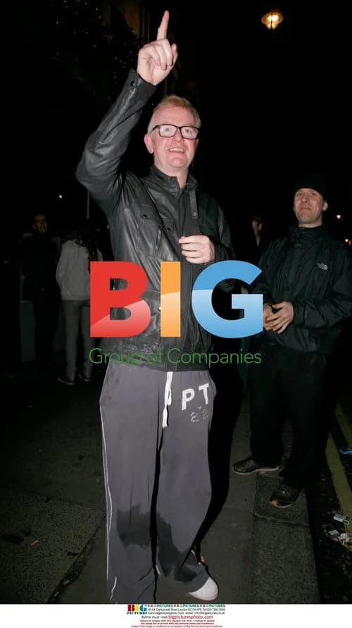 Chris Evans at Football Factory/The Business Christmas party