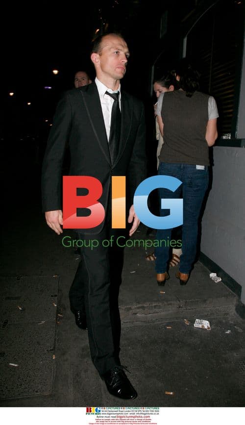 Guest rugby player at Grouchos party