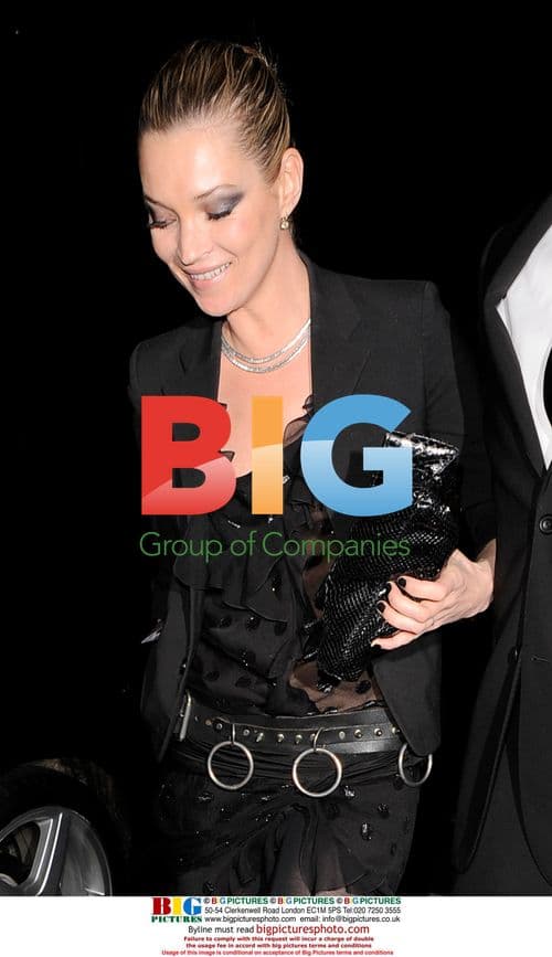 Kate Moss at British Fashion Awards 2009