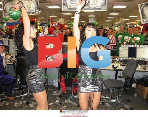 The Cheeky Girls and others at ICAP charity event