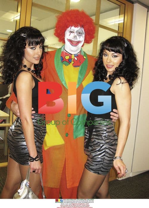 The Cheeky Girls at ICAP Charity Day