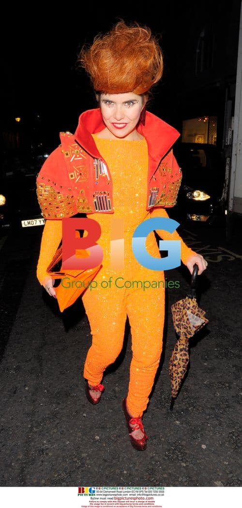 Celebs at St. Trinians afterparty in London