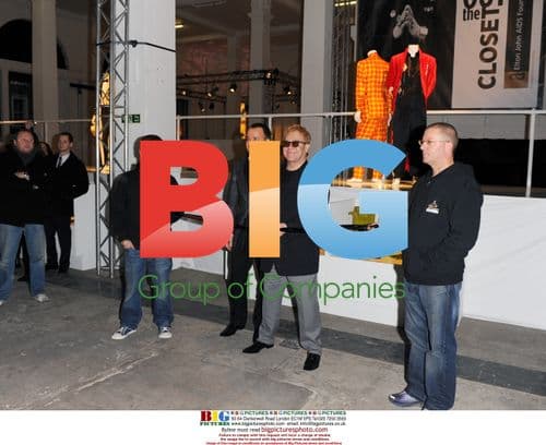 Elton John and David Furnish at 'Out The Closet' Fundraiser