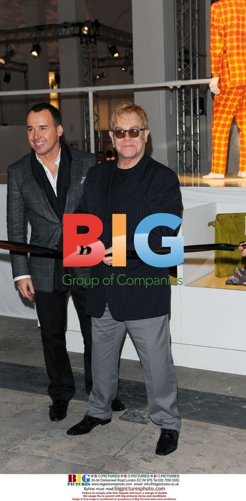 Elton John and David Furnish at 'Out The Closet' fundraiser