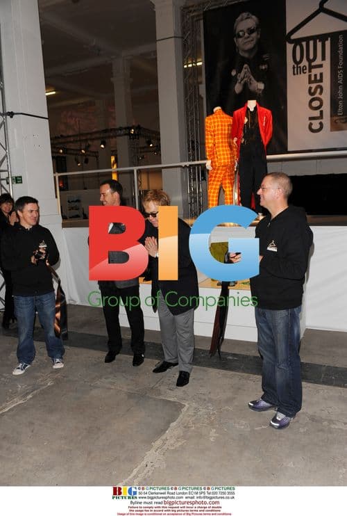 Elton John and David Furnish attend charity event