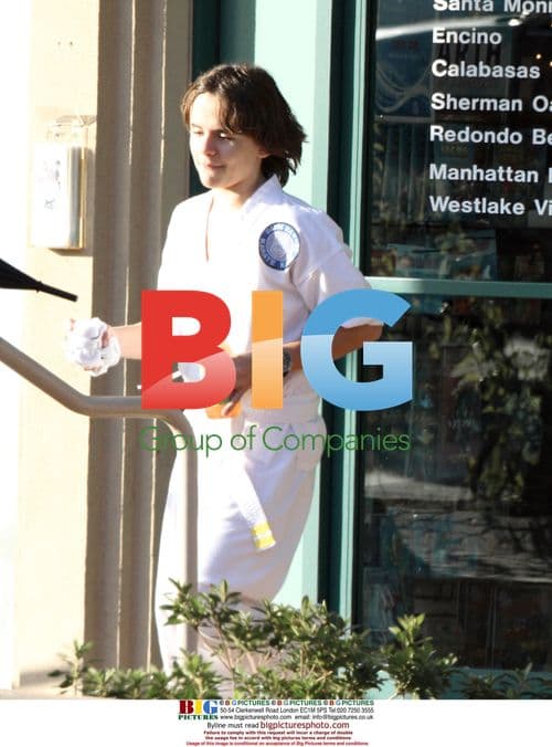 Prince Michael Jr. leaves karate class in LA